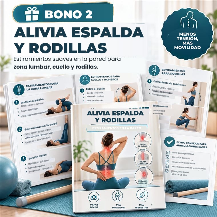 Bono 2 – Alivio para Espalda y Rodillas