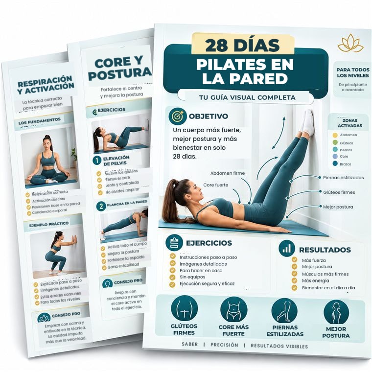 Páginas del Reto de 28 Días de Pilates en la Pared